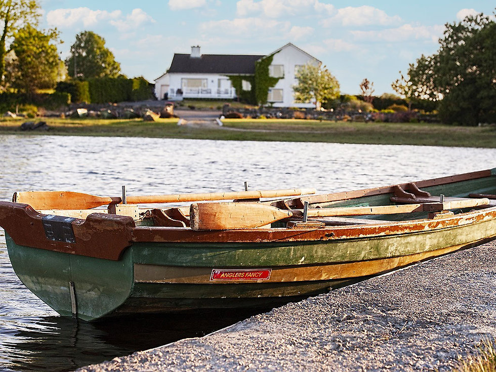 Boat on Lough Corrib